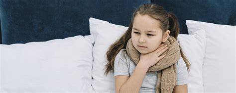 Triáda horúčka - bolesť hrdla - zväčšené uzliny ako častý obraz u detí a mladistvych