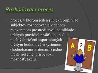 Schéma: proces rozhodovania o striedavej starostlivosti
