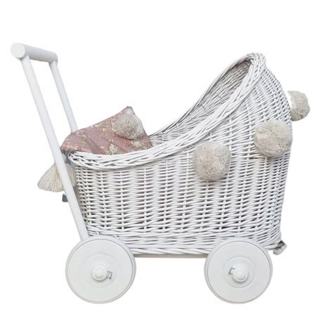 Prútený kočík pre bábiky: Cena, vlastnosti a výber