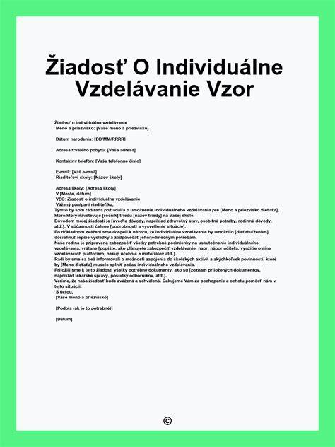 Infografika: proces podania žiadosti o individuálne vzdelávanie a zodpovednosti školy