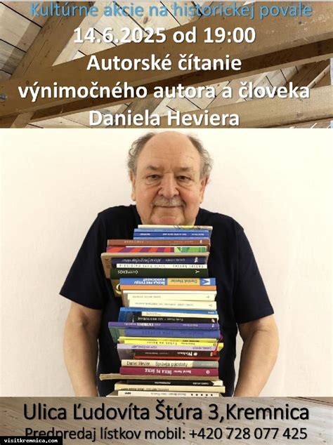 Infografika: Životný epochálny opis Daniela Heviera