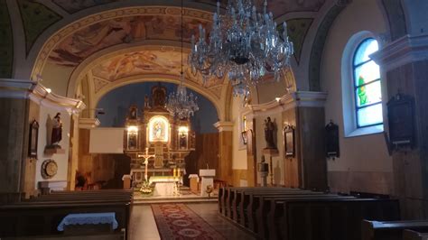 Artefakt: Interiér kostola Nanebovzatia Panny Márie