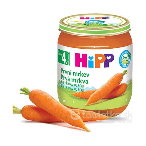 Prvý zeleninový príkrm - mrkva