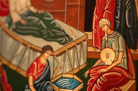 Ikona Narodenia Presvätej Bohorodičky, ikonostas
