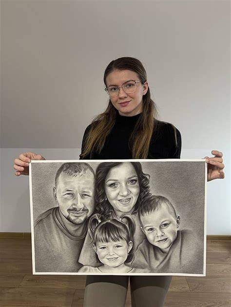Obrázok: rodinný portrét Nely, Filipa a detí