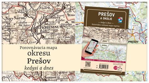 Mapa Prešova s vyznačenými možnými miestami predaja kočíkov