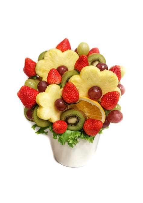 Personalizovaná ovocná kytica s menom dieťaťa