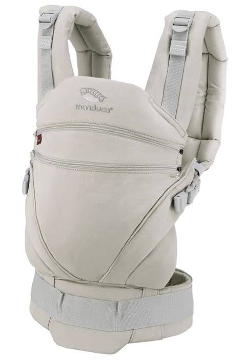 Schéma ergonomicého nosiča Manduca