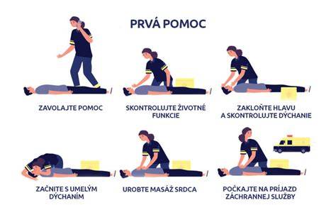 Infografika: Ako správne poskytnúť prvú pomoc pri apnoe a zástave dýchania