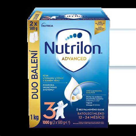 Infografika: Nutrilon Advanced 3 - zloženie a príprava