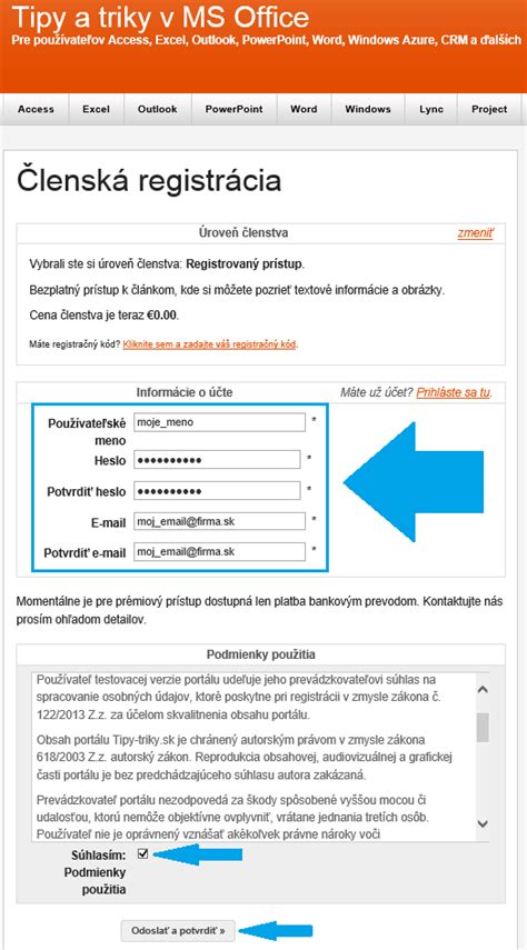 Postup registrácie na RDG oddelení