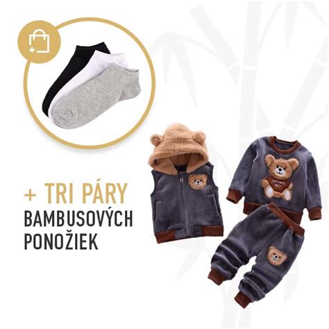 Set oblečenia so sloníkovým motívom