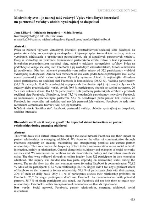 Vplyv detstva na partnerské vzťahy a skúsenosti s diétou Lukšík