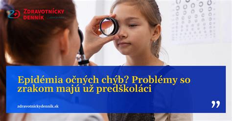 Infografika: Signály očných problémov u detí k rozpoznaniu včas