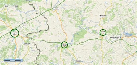 Mapa s vyznačenou horskou trasou