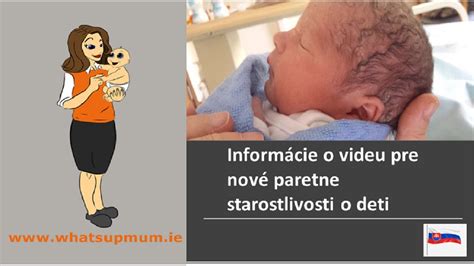 starostlivosť matky o novorodenca