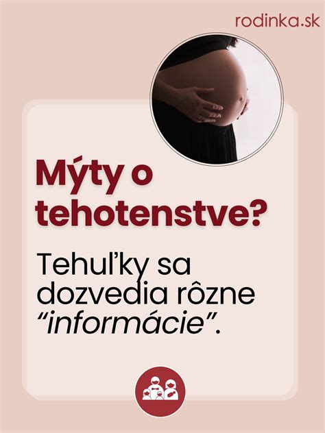 Vizualizácia: Mýty a fakty o tehotenstve