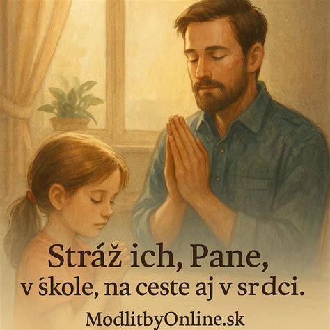 Infografika: Stručný prehľad modlitby za deti a hlavné témy (požehnanie, ochrana, výchova, viera)