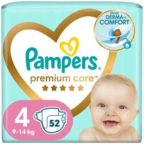 Mapa distribúcie Pampers Premium Care po ukazovateľoch veľkostí