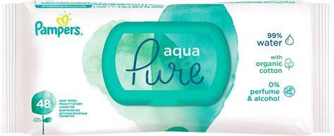 Obrázok: Balenie Pampers Aqua Pure 48 ks - praktické uzatváranie