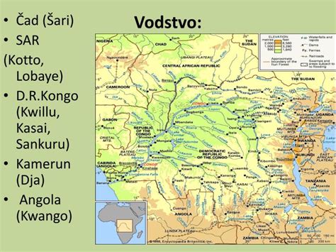 Obrázok: Mapa itinerára expedície cez Stredoafrickú republiku a Kongo