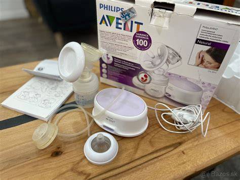 Philips Avent zberace materského mlieka - ukážka súčiastok