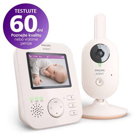 Obrázok: Philips Avent SCD560/00 -DECT pestúnka s nočným svetlom, teplotným senzorom a uspávankami