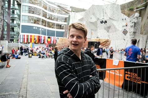 Martin Jech pri športovom lezení
