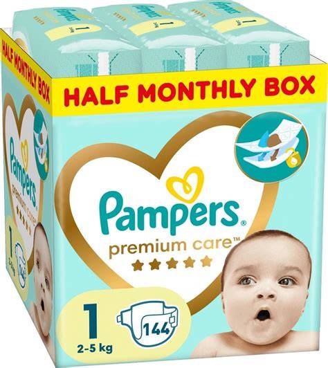 Vlastnosti a recenzie plienky Pampers Premium Care veľkosť 1 mega box