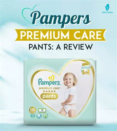 Infografika porovnania výhod plienok Pampers Active Baby, Premium Care, Harmónia a Pants
