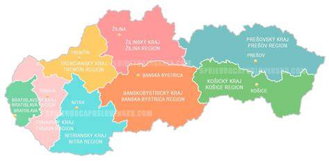 mapa právnej príslušnosti podľa obvyklého pobytu
