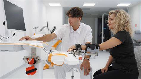 Infografika: Robotická rehabilitácia Lokomat a Andago