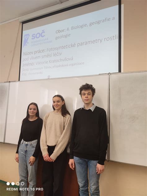 Ilustrácia študentov pri súťaži SOČ