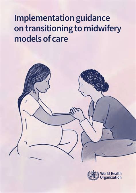 Infografika: Transitioning to midwifery models of care - hlavné piliere a ciele