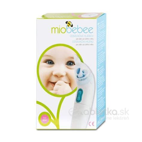 Microlife Miobebee: Praktická elektrická odsávačka nosových hlienov pre deti