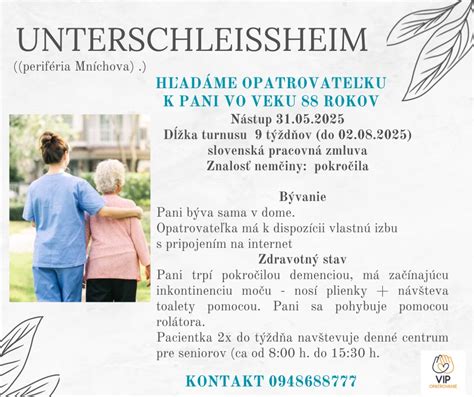 Rodina využíva služby opatrovateľky