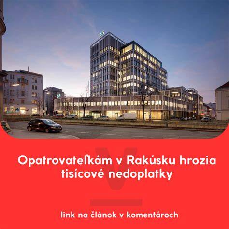 Infografika: Životná slučka opatrovateľky v Rakúsku a kľúčové milníky (živosť, povinné poistenie, registrácie)