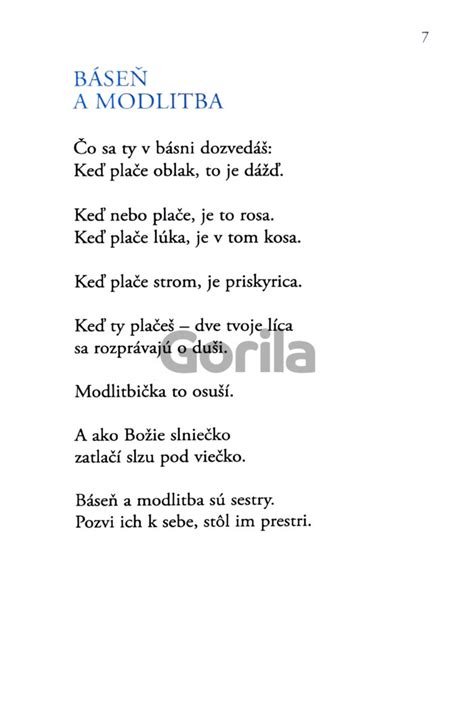 Milan Rúfus: Modlitbičky – most medzi detským svetom a večnou múdrosťou