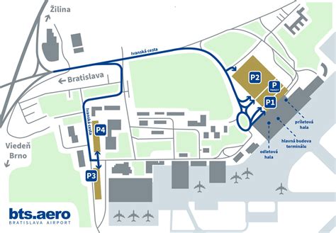 Mapa: SZU Bratislava - hlavné miesta výučby a praxe
