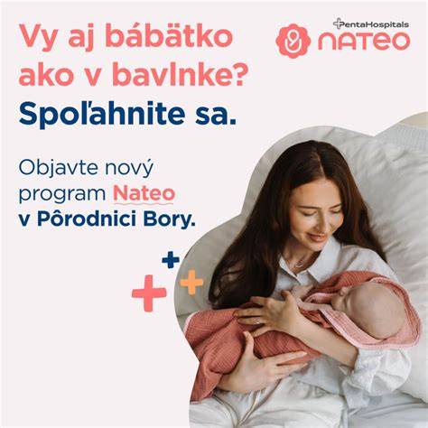 Infografika: Porovnanie programov Pôrod a Nateo v Pôrodnici Bory