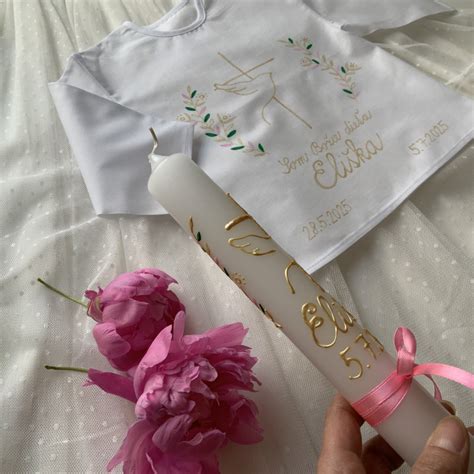 Krstná svieca a košieľka