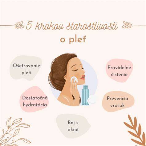 Infografika: správna rutina starostlivosti o pleť pri periorálnej dermatitíde