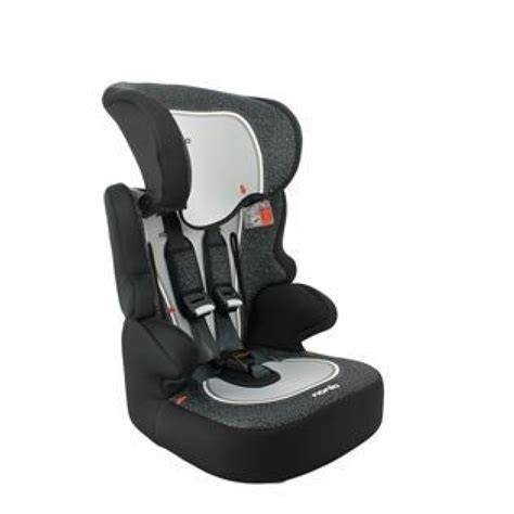 Infografika: Základné kategórie autosedačiek NANIA a ich váhové rozmedzia (0-18 kg, 9-36 kg). Príslušenstvo: päťbodový pás, polohovanie, Isofix.