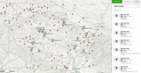 Mapa rozmístění kategórií výrobkov v predajni