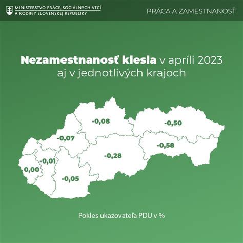 Mapa rozmiestnenia úradov práce, sociálnych vecí a rodiny podľa miesta trvalého pobytu