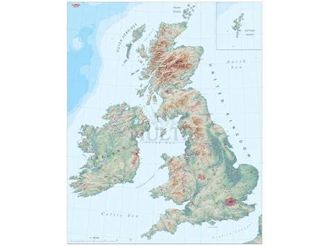Ilustratívna mapa britských kráľovských sídiel a významných miest spojených s princom Georgom
