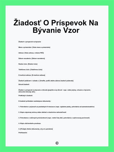 Infografika: Ako funguje príspevok na bývanie a postup podávania žiadosti