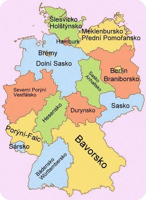 Mapa partnerstiev a výplatných miest Familienkasse v Nemecku