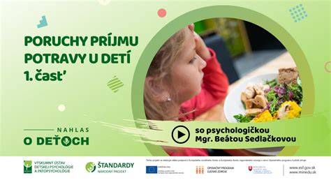 Infografika: Typy porúch príjmu potravy u detí a ich rozdiely