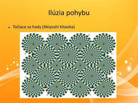 Infografika: geometria, kontrast farieb, op-art ilúzie pohybu